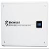 Rockville Krypton MF4 White 2400w Peak/600w RMS 4 Channel Marine Amplifier, Waterproof Design, Adjustable Crossover, PA Microphone for Boats and Marine Audio view 2