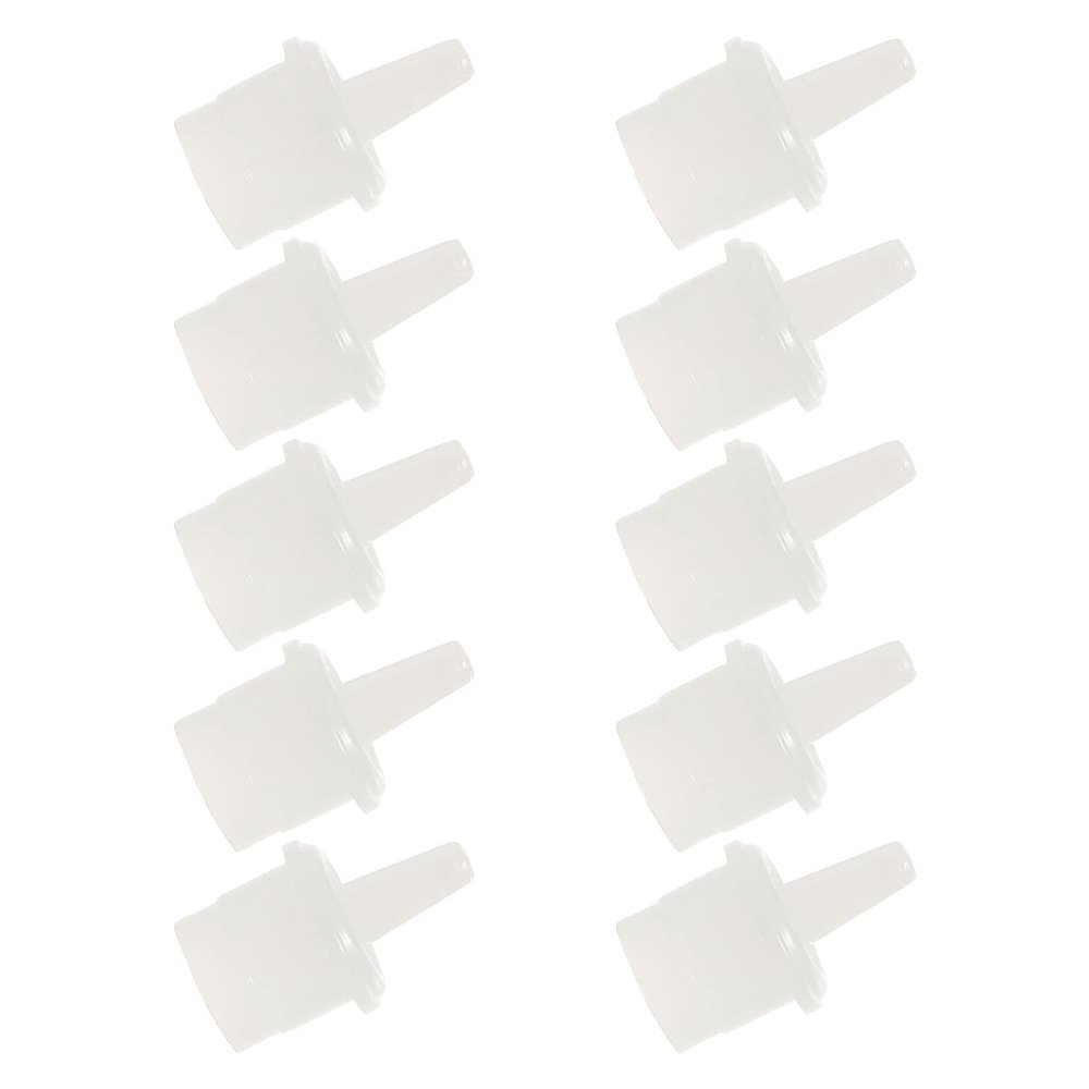Beavorty 100pcs Eyelash Extension Plugs Bottle Stoppers for Lash Adhesive Prevents Curing and Clogging for Home and Lightweight and Portable Design