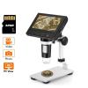Lab Microscope Slides Digital Electronic Microscope 1000X 4.3 Camera Lens 2MP Adjustable LED Microscope Microscope Parts (Color : Plastic Stand) view 4