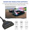 HDMI Switch 3 in 1 Out, 4K@30hz HDMI Splitter Supports Full HD 1080P 3D Compatible with Roku Fire TV Stick HDTV PS4/PS5 Xbox One Chromecast view 2