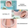 Toddmomy Washboard Basin 11.41X11.41X3.74 Inch Lightweight Laundry Tub for Hand Washing Clothes Small Delicate Garments Home Dorm Use Compact Portable view 4