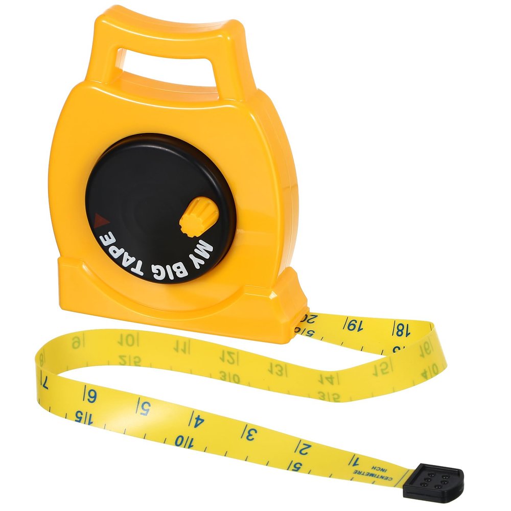 NOLITOY Kids Measuring Tape, 1M Retractable Inch and Metric Tape Measure