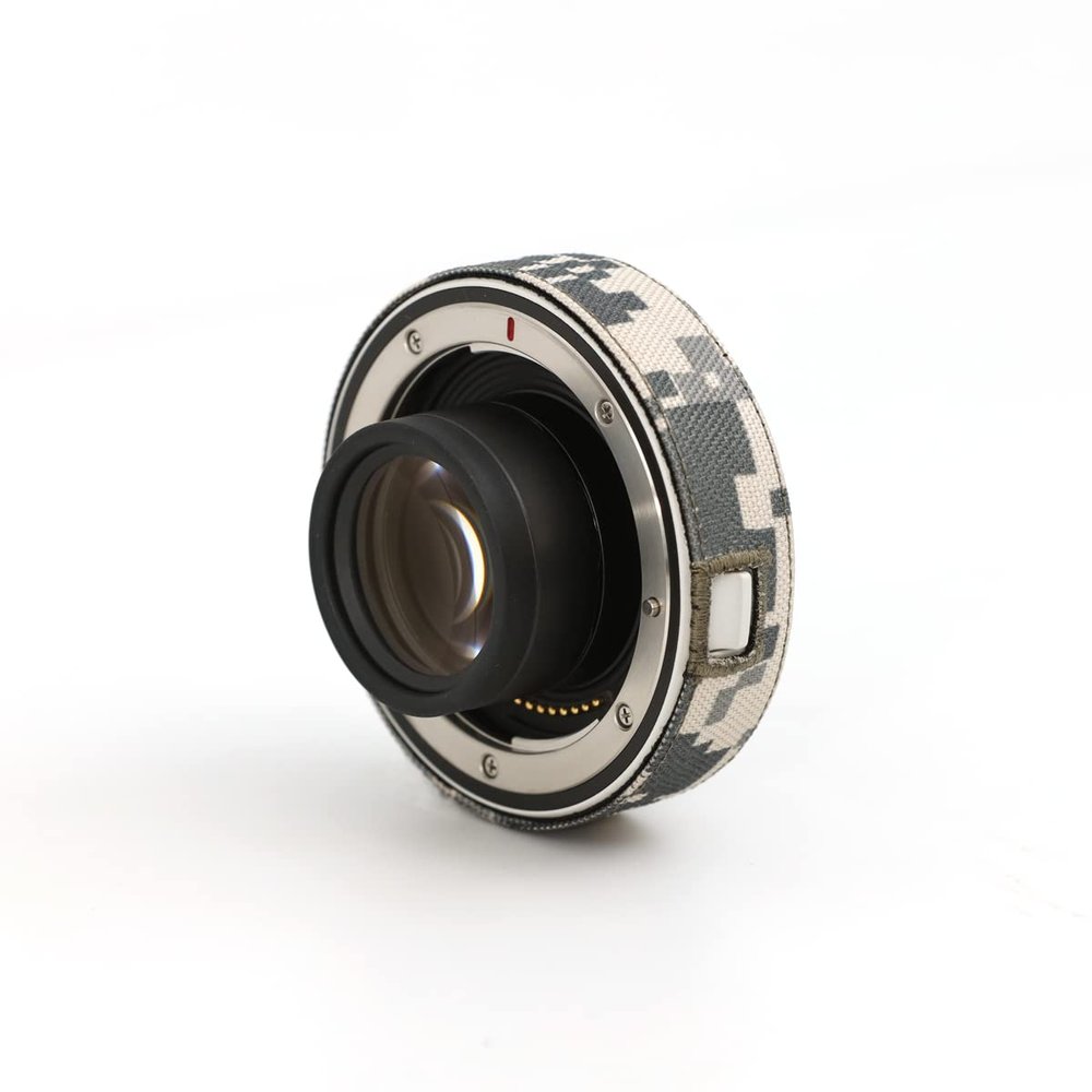 Rolanpro Camera Lens Camouflage Rain Cover Barlow Cover for Canon RF 1.4X DSLR Camera Barlow