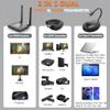 TIMBOOTECH Wireless HDMI Transmitter and Receiver 4K, USB C to Wireless HDMI, Plug & Play, VGA & HD Dual Screens, Casting 5.8G Video for Laptop, Cable Box, Phone to Monitor/Projector/HDTV, 165FT view 3