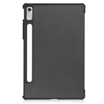 Kepuch Custer Case for Lenovo Tab P11 Pro 2nd 2022 11.2" TB132FU TB138FC,Ultra-Thin PU-Leather Hard Shell Cover for Lenovo Tab P11 Pro 2nd 2022 11.2" TB132FU TB138FC - Black