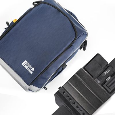 R SPIDER WIRELESS Pilot Kneeboard and Bag, with VFR Aluminum Clipboard