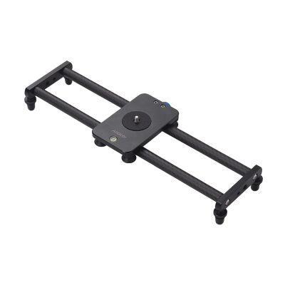 Andoer Carbon Fibre Camera Track Slider Video Stabiliser Rail with Mini Ball Head Phone Clamp for DSLR Camera Camcorder DV Film Photography Accessories Load Capacity 5 kg