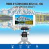 Andoer D-25C CNC Machining Aluminium Alloy Double Notch Ball Head Mini Ballhead Low Centre of Gravity for Manfrotto Tripod Monopod for DSLR Cameras Max Load Capacity 10 kg view 2