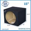 15" Single Sealed Sub Box Subwoofer Enclosure Ground Shaker 15" Speaker Box view 2
