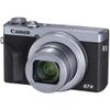 Canon PowerShot G7 X Mark III Digital Camera (Silver) (3638C001) + 64GB Memory Card + NB13L Battery + Charger + Card Reader + Corel Photo Software + HDMI Cable + Case + Flex Tripod + More (Renewed) view 2