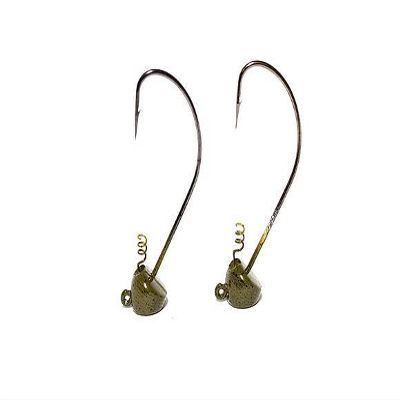 6th Sense Divine Shakey Head  Wide Gap Hook, Screwlock Keeper for Larger Soft Plastics, Durable Powder Coat Finish