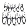 Sendt 10 Pack Black Notebook/Laptop Keyed Alike Locks view 2