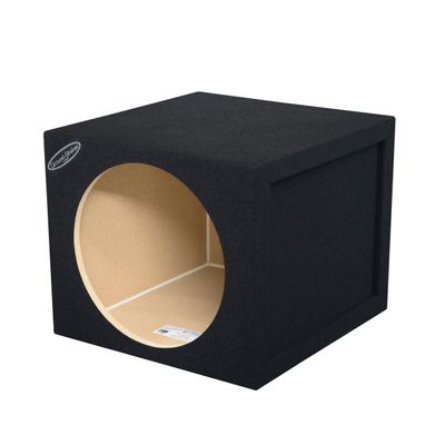 15" Single Sealed Sub Box Subwoofer Enclosure Ground Shaker X-Large Sub Box