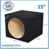 15" Single Sealed Sub Box Subwoofer Enclosure Ground Shaker X-Large Sub Box view 2