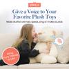 VOICEGIFT Mini-Me Holiday Gift, 60-Second Multi-Message Audio Recorder for Plush Toys, Quilts, Pillow, Crafts, Playful Mini Voice Gift Inserts for Custom Sound Gifting & DIY Projects 2-Pack view 3