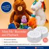 VOICEGIFT Mini-Me Holiday Gift, 60-Second Multi-Message Audio Recorder for Plush Toys, Quilts, Pillow, Crafts, Playful Mini Voice Gift Inserts for Custom Sound Gifting & DIY Projects 2-Pack view 4