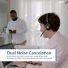 CA Essential Bluetooth Headset (HS-2000BT)  Professional Wireless Headset Optimized for UC Platforms, ANC & ENC Technology Ensure Quality Audio for Calls & Music, Earcup Controls, Comfortable view 3