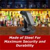 Dejavoo QD2, QD4 & QD5 Low Freestanding Swivel and Tilt Stand with Round Plate view 3