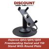 Dejavoo QD2, QD4 & QD5 Low Freestanding Swivel and Tilt Stand with Round Plate view 4
