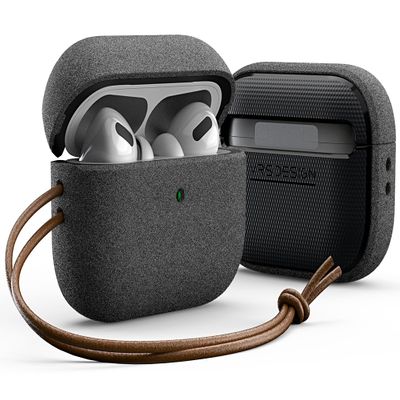 VRS Design Modern for Apple Airpods Pro 2nd Generation & 1st Generation Case (2023/2022/2019) (Sand Stone) [US Patent Registered]
