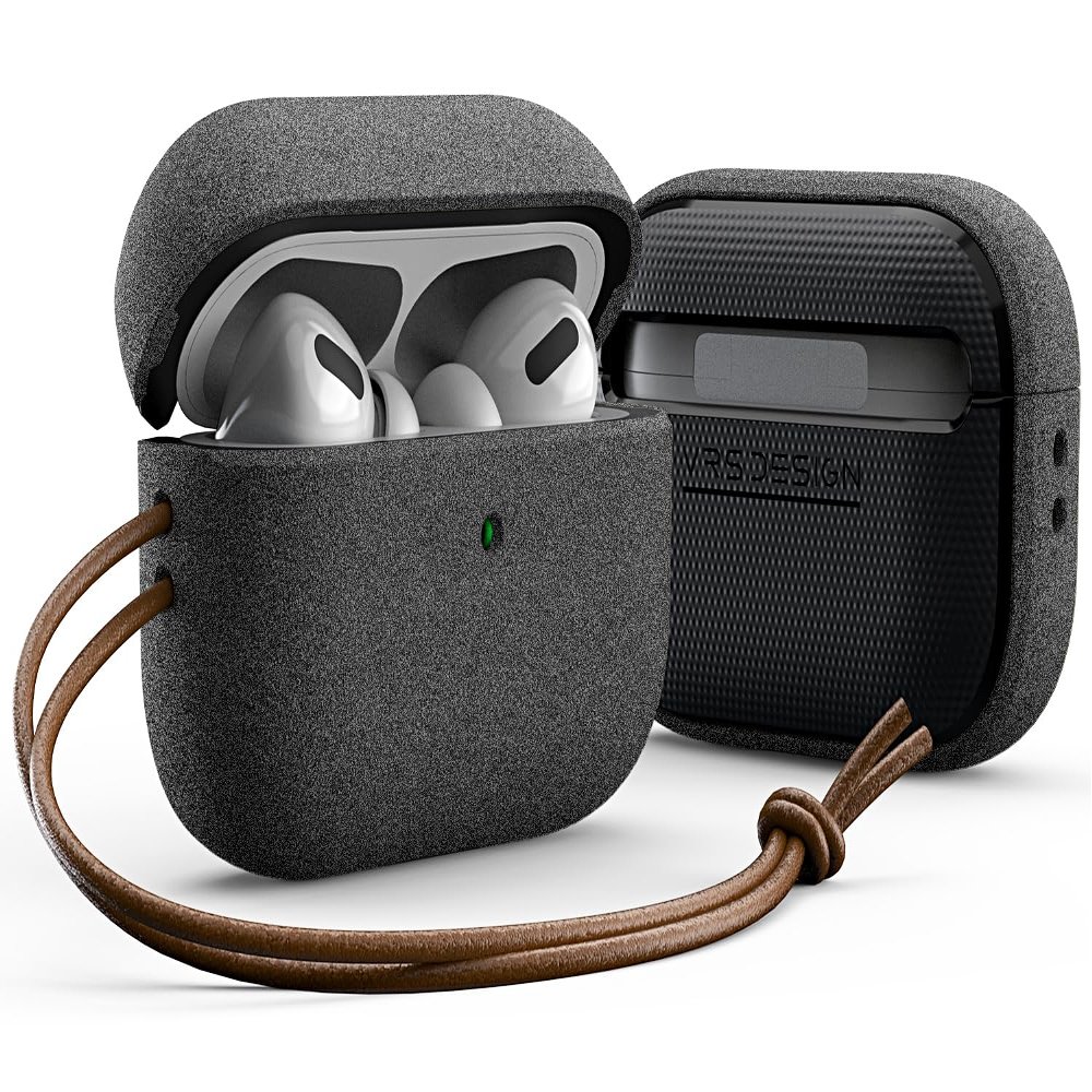 VRS Design Modern for Apple Airpods Pro 2nd Generation & 1st Generation Case (2023/2022/2019) (Sand Stone) [US Patent Registered]