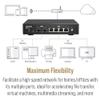 QNAP QSW-2104-2S-A-US: 2.5GbE RJ45 & 10G SFP+ Plug & Play Network Switch view 3
