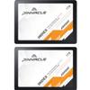 Timetec 1TBx2 (2 Pack) SSD 3D NAND SATA III 6Gb/s 2.5 Inch 7mm (0.28") Read Speed Up to 550 MB/s SLC Cache Performance Boost Internal Solid State Drive for PC Computer Desktop and Laptop view 1