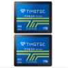 Timetec 1TBx2 (2 Pack) SSD 3D NAND SATA III 6Gb/s 2.5 Inch 7mm (0.28") Read Speed Up to 550 MB/s SLC Cache Performance Boost Internal Solid State Drive for PC Computer Desktop and Laptop view 1