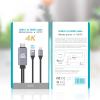 pickyegg.com Aluminum Type-C HDMI Adapter 4K with USB-C PD Charging - Compatible with 2022 MacBook Pro/Air M2, 2021 MacBook Pro M1 Pro & Max view 3