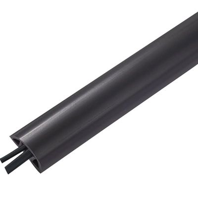Floor Cord Cover Floor Cord Management Kit Self-Adhesive 3cm Wide Floor Cord Protector, Insulated PVC Floor Cord Management, Anti-Compression and Anti-Stepping, for Garage