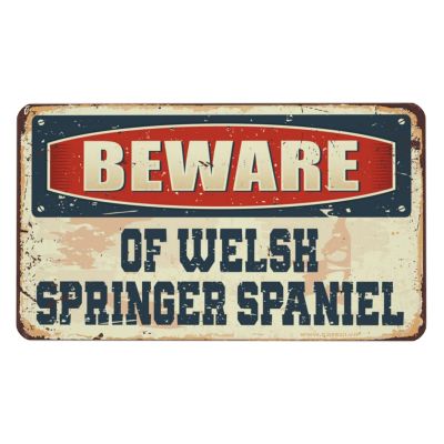 The Mouse Pad Funny Beware of Welsh Springer Spaniel Mouse Pad Large Desk Mat This is Fine Mouse Pad (Size : 36X60CM)