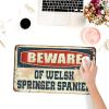 The Mouse Pad Funny Beware of Welsh Springer Spaniel Mouse Pad Large Desk Mat This is Fine Mouse Pad (Size : 36X60CM) view 2