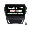 9'' Android 11 2 Din Car Navigation Stereo Bluetooth WiFi FM RDS Car Radio for IX45 Santa Fe 2013-2017 Suppot Steering Wheel Control CarPlay DAB+ OBD2 with Rear Camera view 1