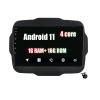 Android Car Navigation Double Din Car Stereo with Rear Camera Bluetooth WiFi AUX USB for Jeep Renegade 2014-2019 Suppot CarPlay OBD2 DAB+ DVR SWC view 1