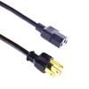 Cable Power Cord 6.6ft / 2m for JVC LX-NZ3W Projector view 1