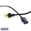 Cable Power Cord 6.6ft / 2m for JVC LX-NZ3W Projector view 4