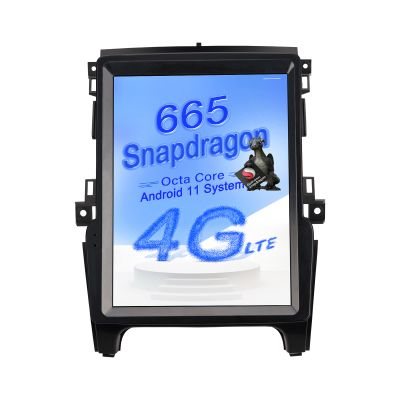 ZWNAV Qualcomm Android 11 Car Radio Upgrade for Ford Ranger Everest 2016 2017 2018 2019 2020 Stereo Replacement Tesla Style Touch Screen Unit Audio Multimedia Player GPS Navigation