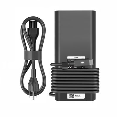 130W USB C Laptop Charger Compatible with Dell Precision 5570 5560 5550 5530 5760 5750 3560 Latitude 7410 7310 7210 9410 9510 5420 5520 5510 XPS 15 17 2in1 9575 9500 9700 Power Cord (SM65CL-01)