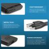 130W USB C Laptop Charger Compatible with Dell Precision 5570 5560 5550 5530 5760 5750 3560 Latitude 7410 7310 7210 9410 9510 5420 5520 5510 XPS 15 17 2in1 9575 9500 9700 Power Cord (SM65CL-01) view 4