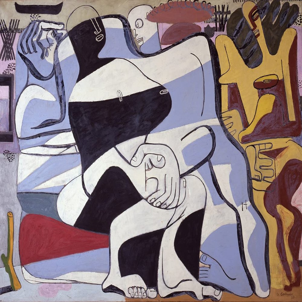Three Bathers : 1935 : Le Corbusier : Archival Quality Art Print