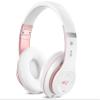 Falebare Bluetooth Headphones Over Ear, 6S Foldable Wireless Headphones with 6 EQ Modes, 40 Hours Playtime HiFi Stereo Headset with Mic, Soft Ear Pads, TF/FM for Cellphone/PC/Home (White & Rose Gold) view 4