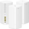 Tenda AX3000 Mesh WiFi 6 System Nova MX12-7000 sq.ft WiFi Coverage - - 1.7 GHz Quad-Core CPU - Dual-Band Mesh Network for 160+ Devices - 3 Gigabit Ports per Unit - 3-Pack view 1