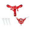 MICROHELI CNC Aluminum Triple Blade Conversion Set (RED) (for MH-I180001T Series) view 1