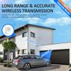 Driveway Alarms Wireless Outside Weatherproof - Motion Sensor Alarms System Motion Detector Plug-in Receiver Loud Chimes Security Alert Monitor System 500FT Long Range Outdoor Detection view 2
