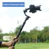 SIOTI Tripod Carbon Fiber Extension Arm, Monopod Extension Tube, 36mm Diameter, Compatiable with Tripod or Monopod, Works with Camera or Gimbal view 3