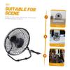 FAVOMOTO Solar Fan for Pet House Chicken Coop Rv Car Camping Quiet and Portable 360 Rotation Energy-saving view 4
