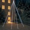 vidaXL Christmas Tree Lights Indoor Outdoor 1300 LEDs Cold White 26.2' view 1