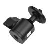 Andoer Mini Ball Head Adapter Camera Tripod Ball Head Mount 1/4 Inch Screw Connector with 1/4 Inch Screw Hole at Bottom view 3