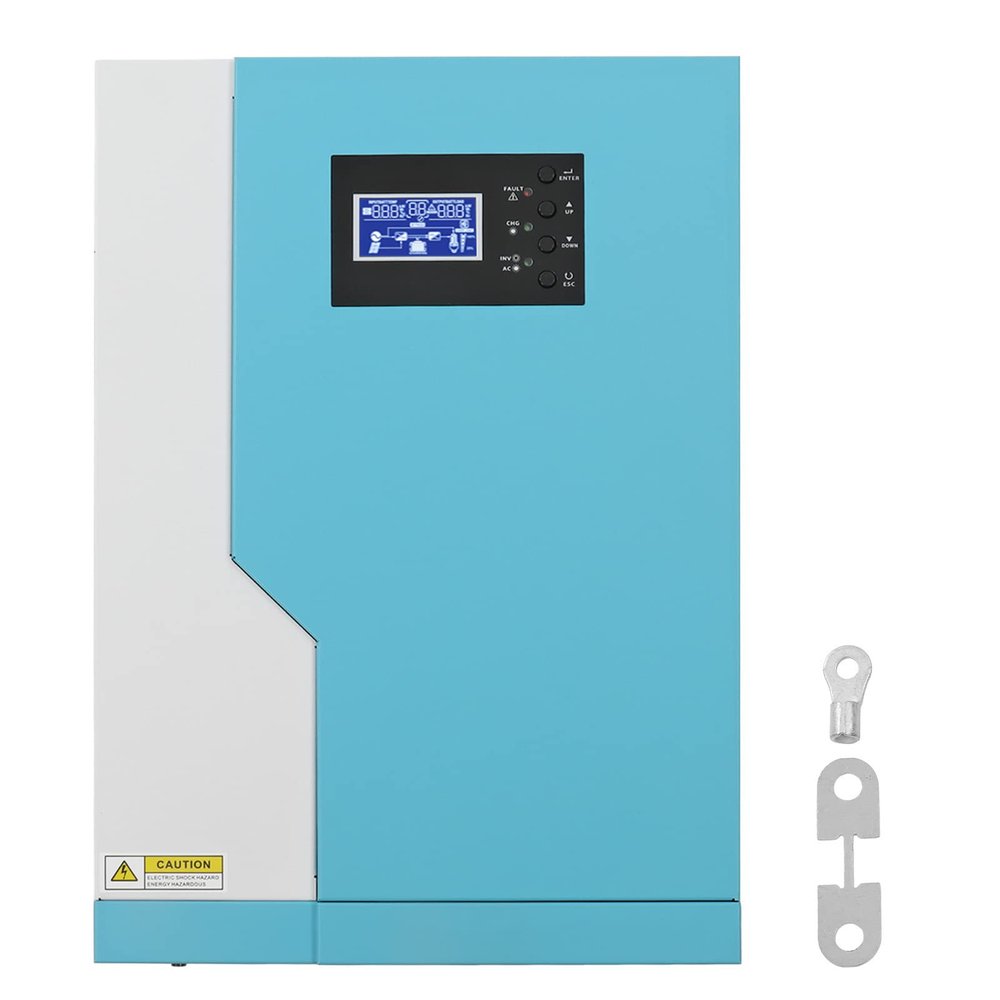 MPPT Control Pure Sine w ave Converter Controller, Solar Inverter, for Photovoltaic Roof Photovoltaic Carport RV Power Generation for Electricity Battery (MPS V Plus 5 5KW), Solar Inverter, MPPT Cont