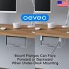 Patent Pending MAC Studio Computer Mount - Silver | Made in The USA by Oeveo | VESA Mount, Under Desk Holder, and Wall Case for The Mac Studio | | 8H X 4.06W X 8.13D view 3